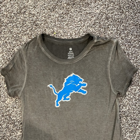 NFL Teens Detroit Lions Grey Shirt - Small - Picture 5 of 5